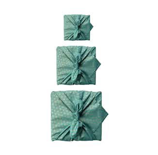 Fabric Gift Wrap Furoshiki Cloth - 3  Pack Single Sided One Style Bundle from FabRap in sustainable gift wrapping & greeting cards, Sustainable Homeware & Leisure