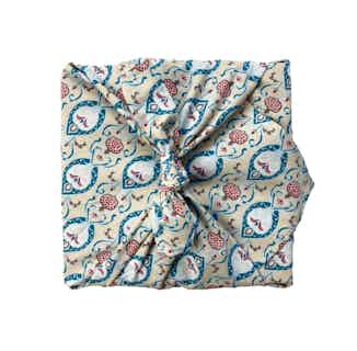 Fabric Gift Wrap Furoshiki Cloth - Teal Single Sided from FabRap in sustainable gift wrapping & greeting cards, Sustainable Homeware & Leisure