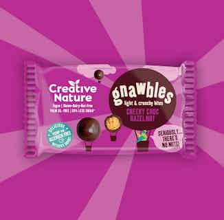 Cheeky Choc HazelNOT Gnawbles | Box of 15 | 30g from Creative Nature in ethically sourced chocolate, Sustainable Food & Drink