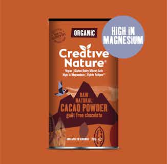 100% Organic Raw Cacao Powder | 100g, 200g, or 600g from Creative Nature in organic health foods, Sustainable Food & Drink