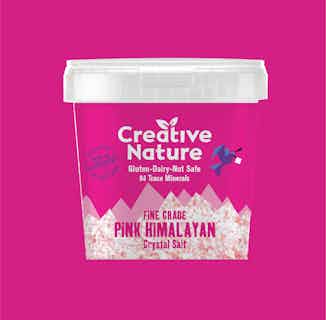 100% Pink Himalayan Crystal Salt | Fine or Coarse from Creative Nature in organic cooking ingredients, Sustainable Food & Drink