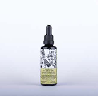 Organic Natural Beard Oil | Myrrh, Lemon & Rosemary Essential Oils | 50ml from Haoma in organic beard oils, cruelty-free haircare