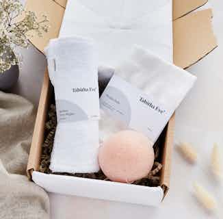 Zero Waste Baby Gift Set from Tabitha Eve in organic bath time & baby care, Sustainable Children's Clothing