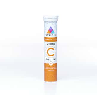Vit C Effervescent Tabs from AvaCare in vegan friendly supplements, Sustainable Beauty & Health