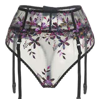 Peonia High Rise Thong from Aurore in sustainable briefs for women, eco friendly undies for women