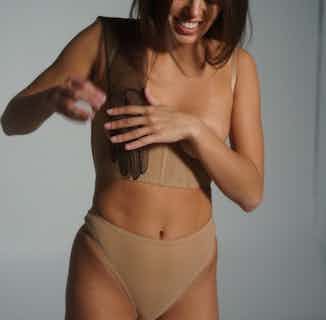 Iconic High Rise Thong from Aurore in eco friendly undies for women, Women's Sustainable Clothing