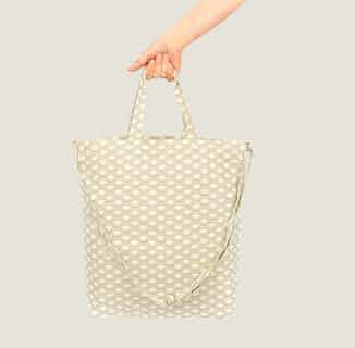 Wabi Sabi | Recycled Cotton Tote Bag | Herb Beige from Tikauo in sustainable canvas tote bags, sustainable designer bags