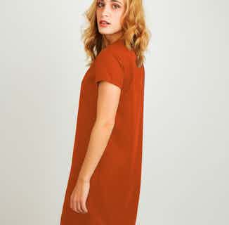 Lauryn Dress - Faded Brick from Fouremme in ethical skirts & dresses, Women's Sustainable Clothing
