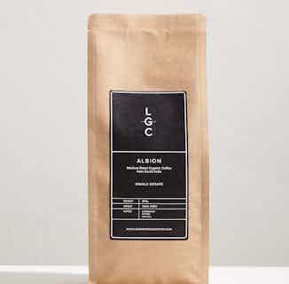Albion | Medium Roast Organic Coffee from South India | 250g | 1kg from London Grade Coffee in ethically sourced coffee, healthy organic drinks