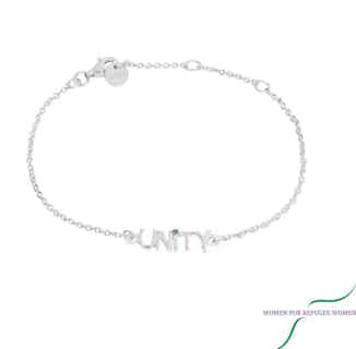 UNiTY | Recycled Silver Bracelet | 100% Profit Supporting Women for Refugee Women from Loft & Daughter in sustainable bracelets, sustainably sourced jewellery