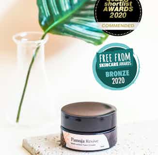 Revive Multi-action Face Cream from Pamoja in natural face care, vegan friendly skincare