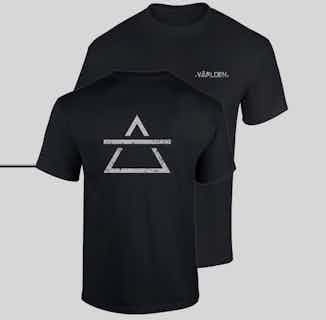 Element | 100% Organic Cotton Statement Logo T-Shirt | Black | Charcoal from Varlden