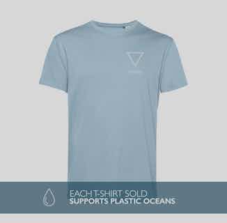Water Element | 100% Organic Cotton Limited Edition T-Shirt | Ice Blue from Varlden