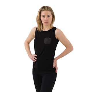 The Timeless Sleeveless - Black from Royal Bamboo