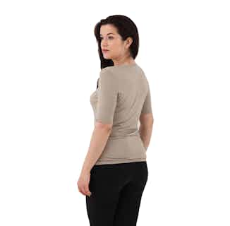 The Original Shortsleeve - Taupe from Royal Bamboo