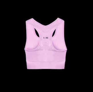 B-Confident | Recycled Ethical Sports Bra | Crocus Petal from Reflexone