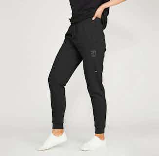 B-Conscious | Organic Cotton Women's Jogger | Black from Reflexone in sustainable bottoms for women, Women's Sustainable Clothing