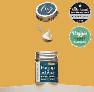 Hemp & Algae Face Cream (45 grams) from Whitfords in CBD Skincare, premium cbd oils