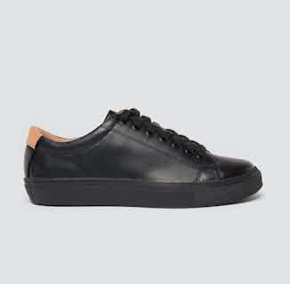 R-Kind | Vegan Leather Gender Neutral Trainers | Mercury Black from Ration.L in Men's Sustainable Fashion