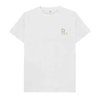 Gender Neutral Certified Organic Cotton T-Shirt | White from Ration.L in eco-conscious t-shirts for women, Sustainable Tops For Women
