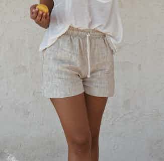 Linen Shorts Playa from Cosiol in sustainable shorts for women, sustainable bottoms for women