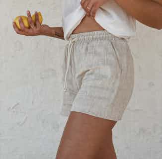 Linen Shorts Playa from Cosiol in sustainable bottoms for women, Women's Sustainable Clothing