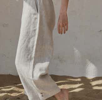 Linen Pants Playa from Cosiol in sustainable bottoms for women, Women's Sustainable Clothing