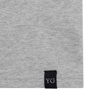 Organic Cotton Standard Fit Short Sleeve T-Shirt | Unisex | Grey from Young Goat in eco-conscious t-shirts for women, Sustainable Tops For Women