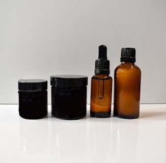 Miniature Trial Gift Set | Organic Skincare | Body Balm & Face Wash & Beard Oil from Kitchen Cosmetics in organic beard oils, cruelty-free haircare