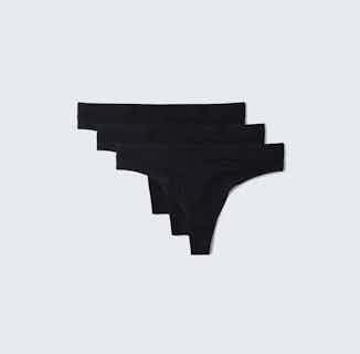 MicroModal Thong | Various Colours | 3-pack from Cavalier in eco friendly undies for women, Women's Sustainable Clothing