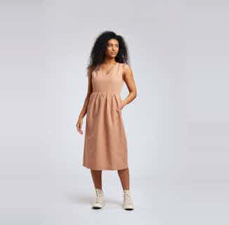 Mondays | GOTS Organic Cotton Midi Sun Dress | Lava from Komodo in ethical dresses for women, ethical skirts & dresses