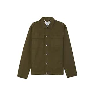 Sky Garden | GOTS Organic Cotton Lightweight Jacket | Khaki from Komodo in sustainable men's jackets, Men's Sustainable Fashion