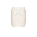 Cargo | GOTS Organic Cotton and Linen Mini Skirt | Warm Beige Sand from Komodo in ethical skirts & dresses, Women's Sustainable Clothing