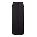 Moonlight | Organic Cotton Midi Skirt | Black Coal from Komodo in ethical skirts & dresses, Women's Sustainable Clothing
