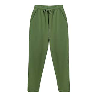 Olympia | Men's Organic Cotton Joggers | Olive from Komodo in sustainable bottoms for men, Men's Sustainable Fashion