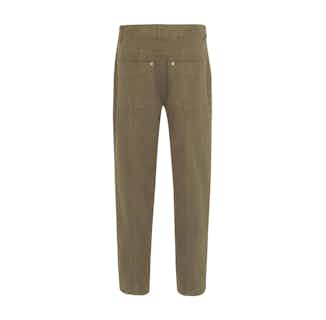 OUTSIDE JEANS - Organic Cotton Green Slate from Komodo in sustainable women's trousers, sustainable bottoms for women