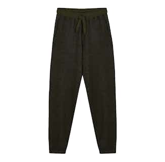 ADAM Men's - GOTS Organic Cotton Tracksuit Army Green from Komodo in sustainable bottoms for men, Men's Sustainable Fashion
