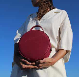 Beta | Women's Cork Crossbody Bag | Burgundy from Murmali in sustainable designer bags, Women's Sustainable Clothing