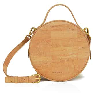 Beta | Women's Cork Shoulder Bag | Natural from Murmali in sustainable designer bags, Women's Sustainable Clothing