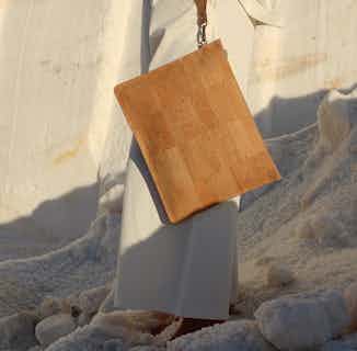 Delta | Women's Cork Shoulder Bag | Natural from Murmali in sustainable designer bags, Women's Sustainable Clothing