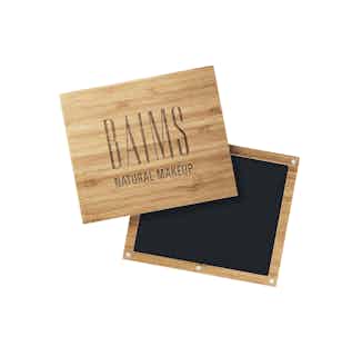 Bamboo Magnetic Single Palette | Make Up Storage from Baims Natural Makeup in natural vegan makeup brands, Sustainable Beauty & Health