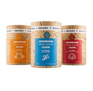 Mushroom Cups Instant Coffee Bundle | 3 x 10 Servings from Mushroom Cups in organic superfoods, organic health foods