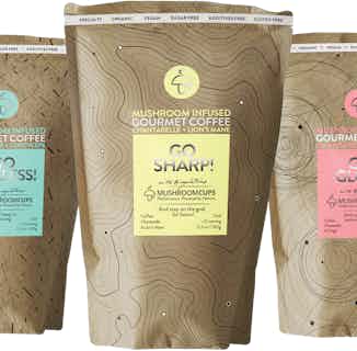 Organic Gourmet Bundle | Multiple Flavours | 3 x 22- 28 Servings from Mushroom Cups in organic superfoods, organic health foods