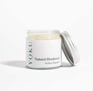 Natural Plastic- Free Deodorant Balm | Sicilian Bergamot from Yoku in organic deodorants, sustainable hygiene products