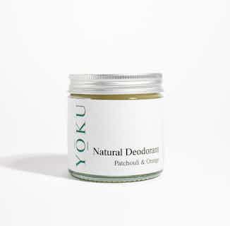 Natural Plastic- Free Deodorant Balm | Patchouli & Orange from Yoku in sustainable hygiene products, Sustainable Beauty & Health
