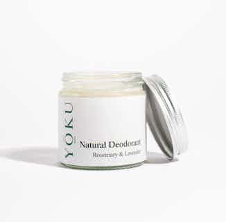 Natural Plastic- Free Deodorant Balm | Rosemary & Lavender from Yoku in sustainable hygiene products, Sustainable Beauty & Health