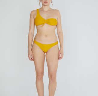 Marella | Sustainable Nylon Bikini Top | Yellow from Nael