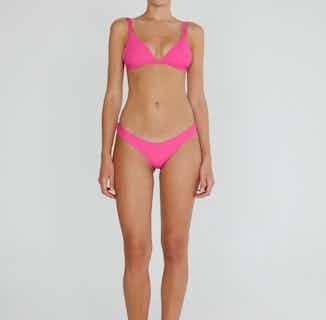 Mansa | Sustainable Nylon Bikini Top and Bottom Set | Pink from Nael