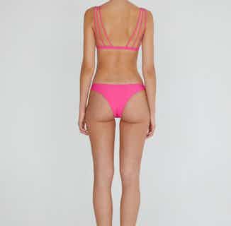 Mansa | Sustainable Nylon Bikini Bottom | Pink from Nael