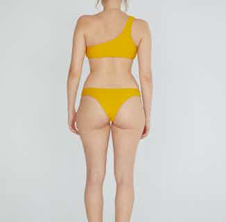 Marella | Sustainable Nylon Bikini Bottom | Yellow from Nael